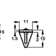 Plastic Shelf Supports     